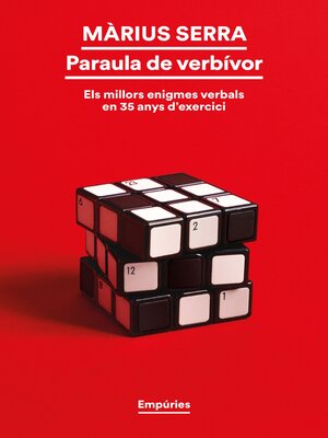 cover image of Paraula de verbívor